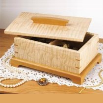 Hidden Compartment Jewelry Box Paper Plans