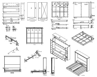 Wall Bed Frame Plans