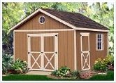 16' x 12' Gable Storage Shed