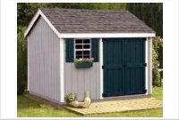 8' x 10' Gable Storage Shed