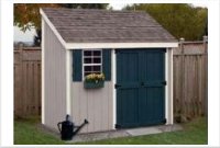 4' x 10' Lean-to Storage Shed
