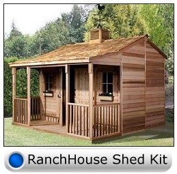 RanchHouse Shed Kits
