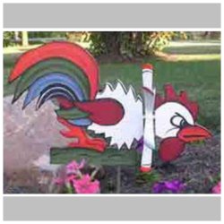 Fightin Rooster Whirligig Plans