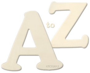A to Z Wooden Letters