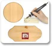CreateforLess Unfinished Wood Plaques