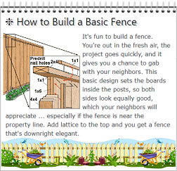 Basic Fence Tutorial