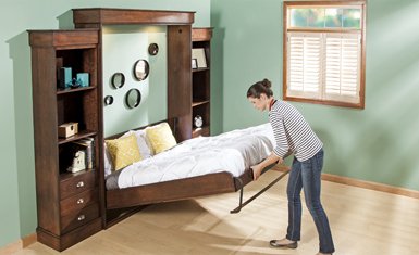 Murphy Bed Kits With Folding Tube Legs