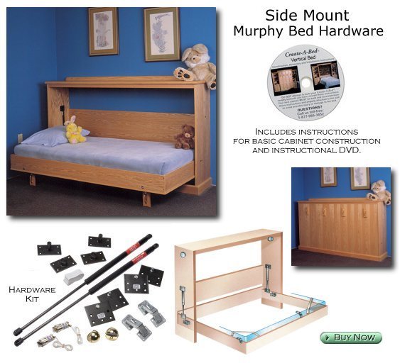 Horizontal Murphy Bed Plans