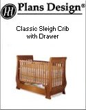 Classic Sleigh Crib with Drawer