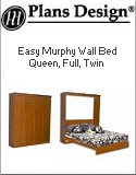 Easy Murphy Wall Queen, Full, Twin Bed