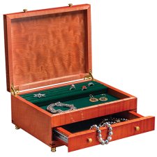 Build your own mitered jewelry box using this free plan