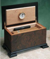 Walnut Burl Humidor