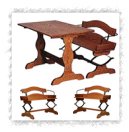 Trestle Table & Bench
