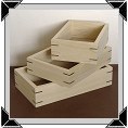 Poplar Tray Boxes