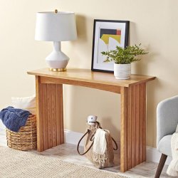 Pleated Table Woodworking Plan