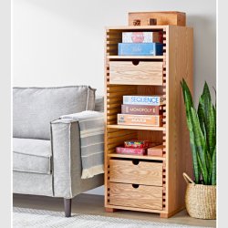 Customizable Storage Cabinet Woodworking Plan