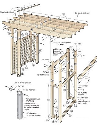 Free Arbor Building Plans