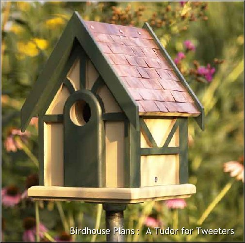 Wooden Bird House Plans For Sale