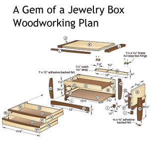 Free woodworking projects jewelry box