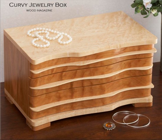 Jewelry Box Woodworking Project Plans