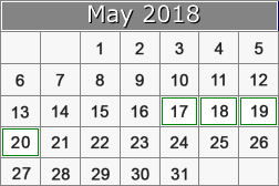 May 2018