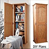 Wall Ironing Board Cabinet Plans