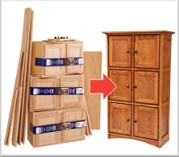 Create Fine Furniture from Stock Cabinets