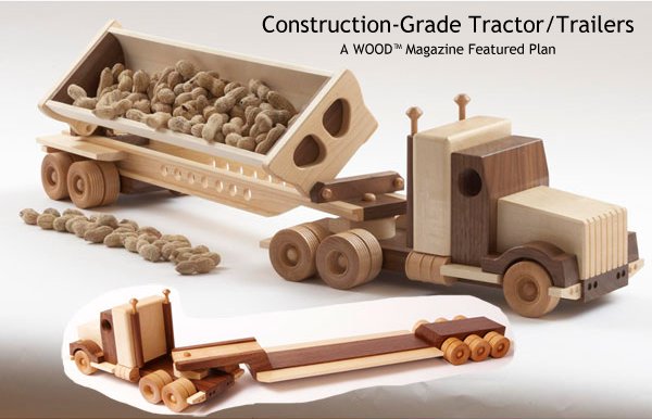 Wooden Toy Truck Plans