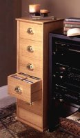 CD Storage Cabinet Woodworking Plan
