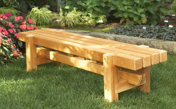 outdoor wooden furniture plans  Quick Woodworking Projects