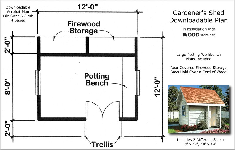 10X14 Shed Plans