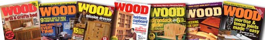 WOOD Magazine Back Issues