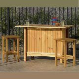Tall Table - Outdoor Server with Stools