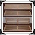 Spanish Cedar Humidor Closet Shelves: 11-8-11