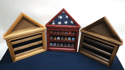 Flag Case Coin Display