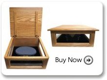 Military Hat Box (Solid Oak)