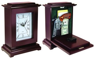 Clock Gun Concealment Diversion Safe