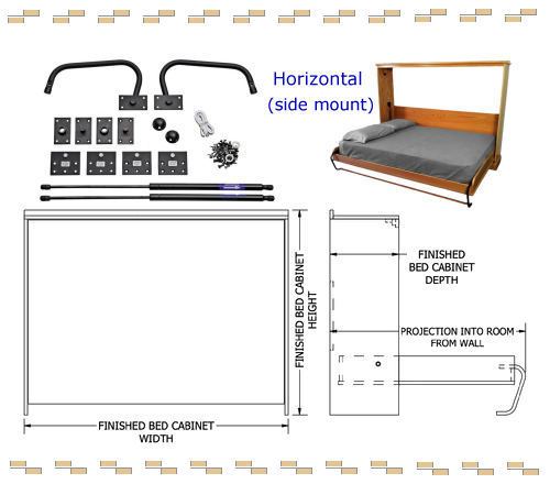 Horizontal. Mount