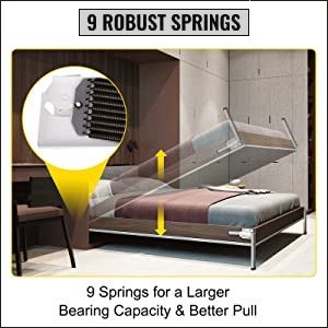 murphy bed springs