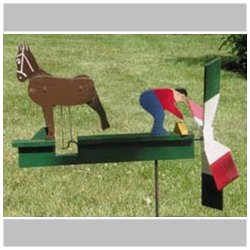 Kicking Mule Whirligig Plans