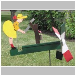 Waterpump Girl Whirligig Plans