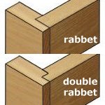 rabbet butt joint