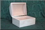 Large Ash Arched Lid Box