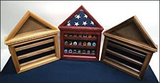 Flag Case Coin Display