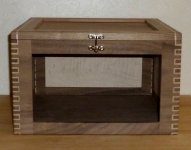 Walnut W/ Maple CPO Hat Box