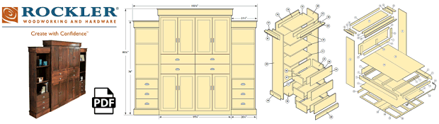 Build Queen-Size Deluxe Murphy Bed