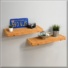 Cross Lap Floating Shelves Plan