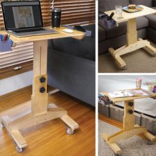 Adjustable Laptop Desk Plan