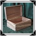 Zebrawood Box with Standard Interlocking Lid