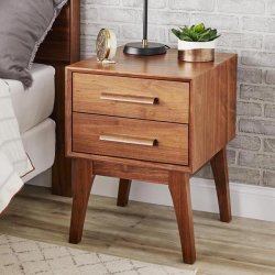 Nuclear-age Nightstand Woodworking Plan